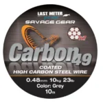 SAVAGE GEAR CARBON49 STEELWIRE 10M 0.48MM